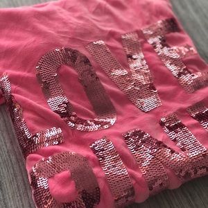 Pink ( Victoria’s Secret) Velour Hoodie